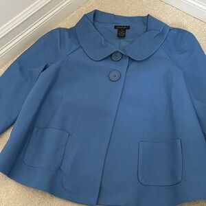 Blue cropped  jacket!